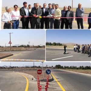 افتتاح پروژه میدان ورودی و خیابان های منتهی به روستای خسرو آباد